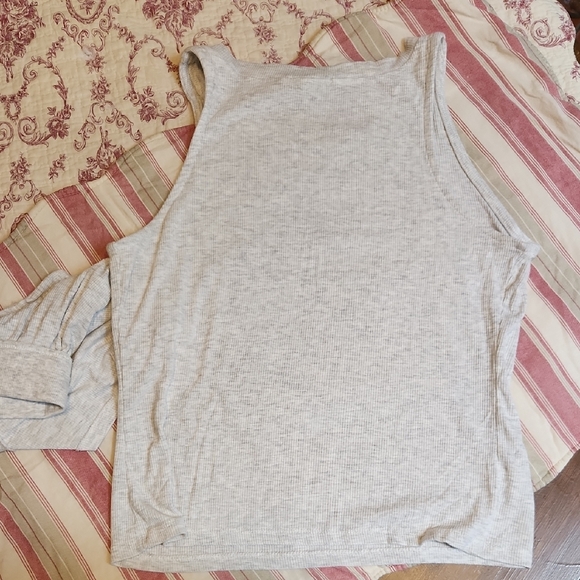 Better Together Heather Gray Pajama Short Set Women's Medium - Picture 6 of 7